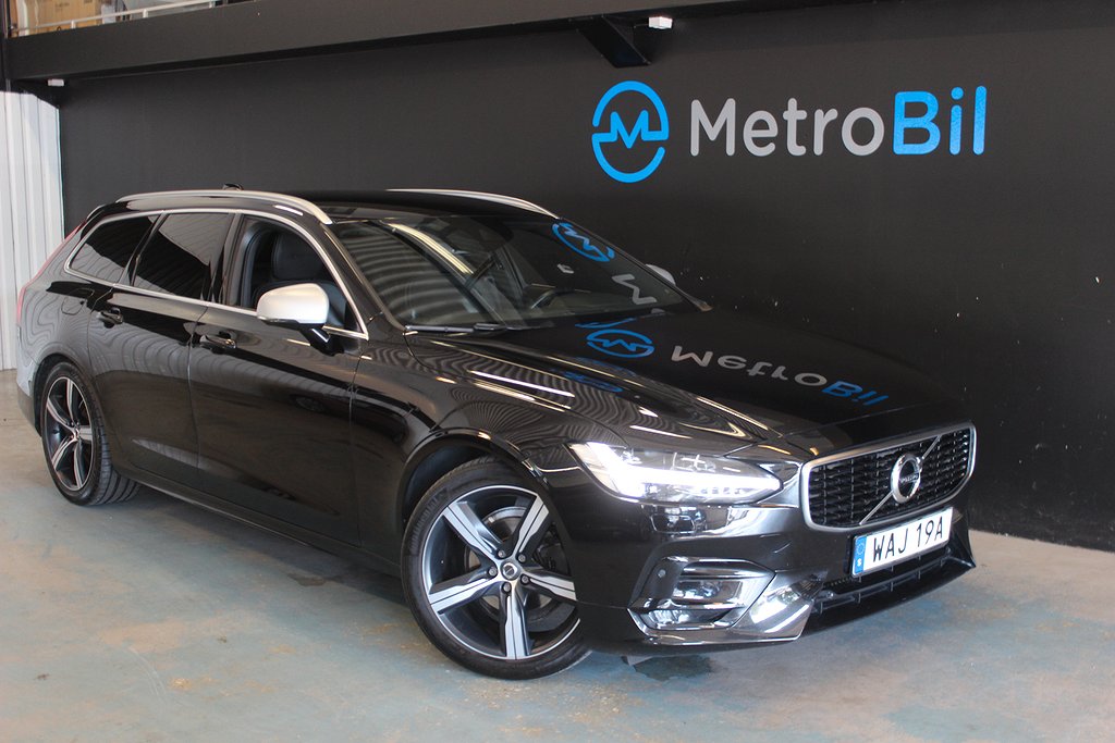 Volvo V90 D4 AWD R-Design Navi/Drag/Elstol/minne Euro 6