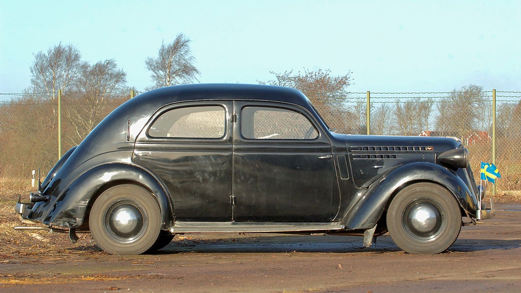 Den här Volvon har haft samma ägarfamilj i 85 år. Foto: Bilweb Auctions