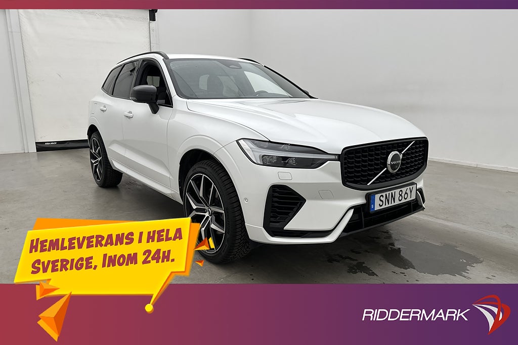 Volvo XC60 Recharge T8 AWD R-Design Pano H/K 360° Drag MOMS