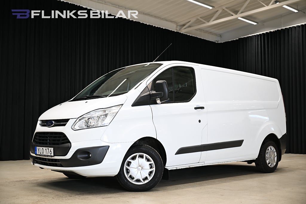 Ford transit Custom 130HK L2|Drag|Värmare|NyKamrem|Backkamera|Lågmil