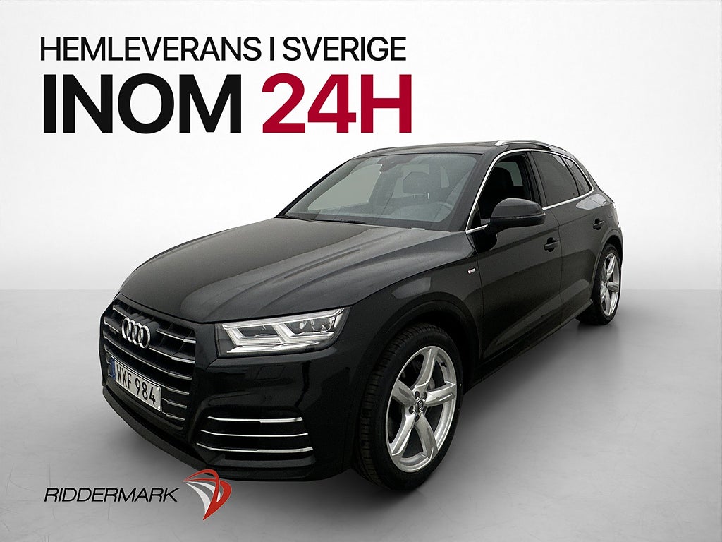 Audi Q5 55 TFSI e Q 367hk S-Line Panorama Luftfjädring Drag