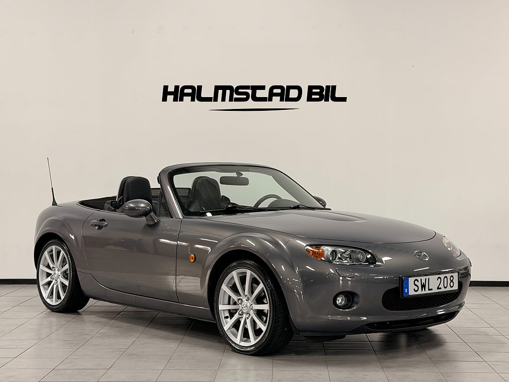Mazda MX-5 Soft-top 2.0 MZR 160hk Miata | Galaxy Grey | 2 Brukare