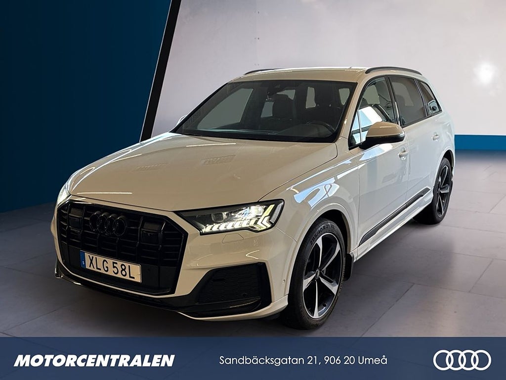 Audi Q7 50TDI QUATTRO S-line/Laserljus/B&O/7-sits