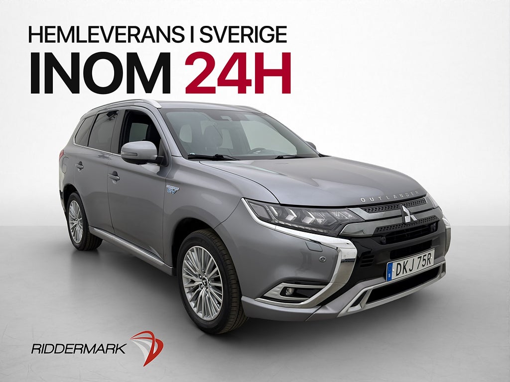 Mitsubishi Outlander PHEV  Business 360° Drag CarPlay Läder