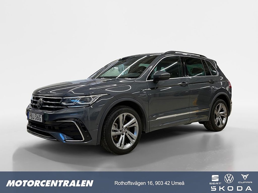 Volkswagen Tiguan R-LINE TDI 200 4M Drag/Värmare/easy ope...