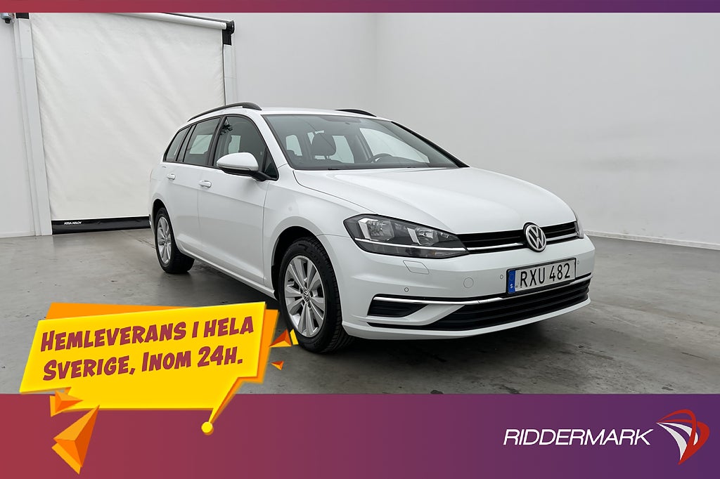 Volkswagen Golf Sportcombi 1.0 TSI 116hk Dragkrok CarPlay