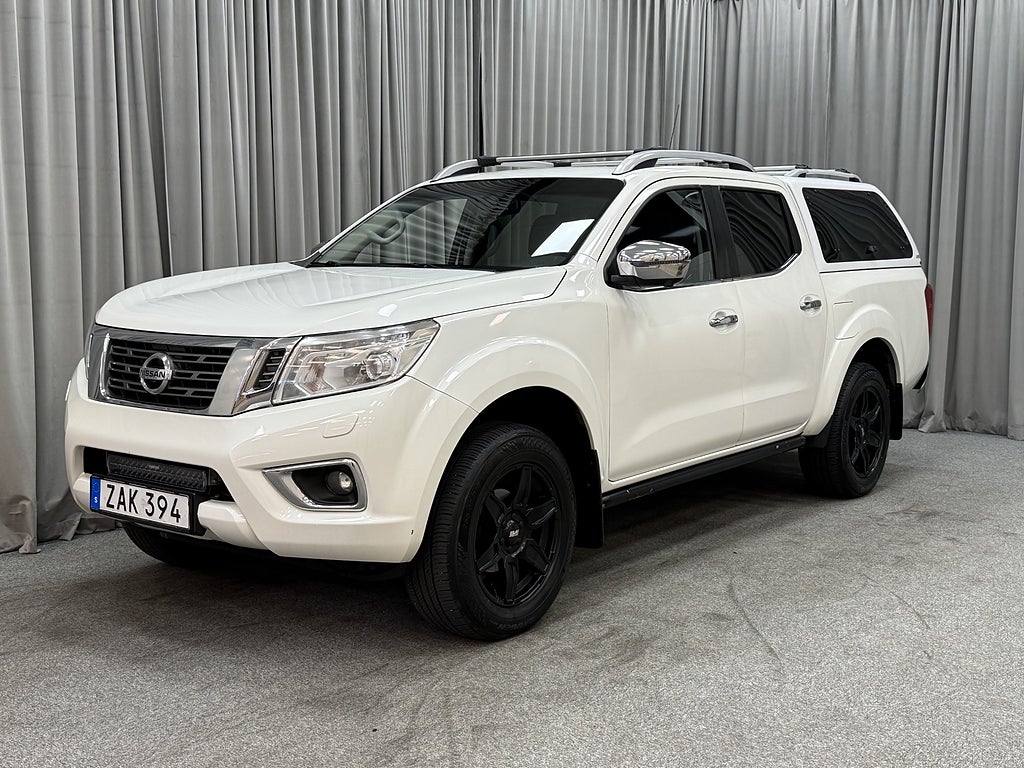 Nissan Navara 2.3 dCi 190HK Tekna AWD Aut Skinn/Drag/LED/Kåpa/Navi