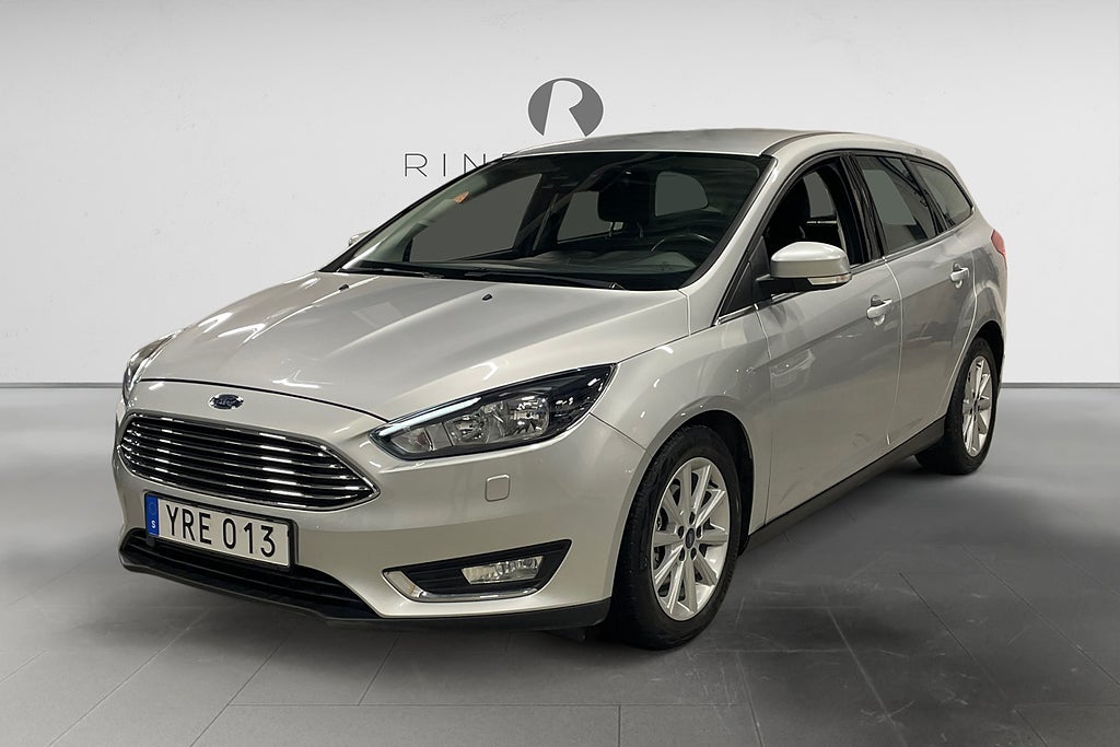 Ford Focus Kombi 1.5 TDCi 120HK TITANIUM NAVI PDC M&K CARPLAY 16" 