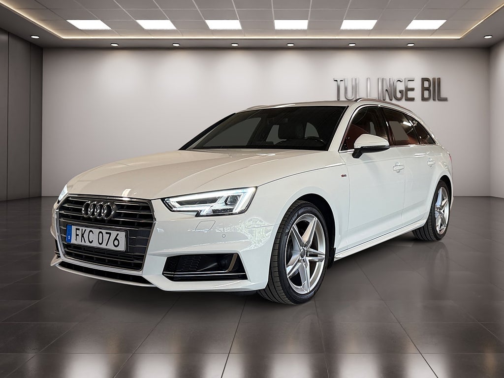 Audi A4 Avant 2.0 TFSI S Line Adaptiv P-Sensorer Dragkrok 3,45%