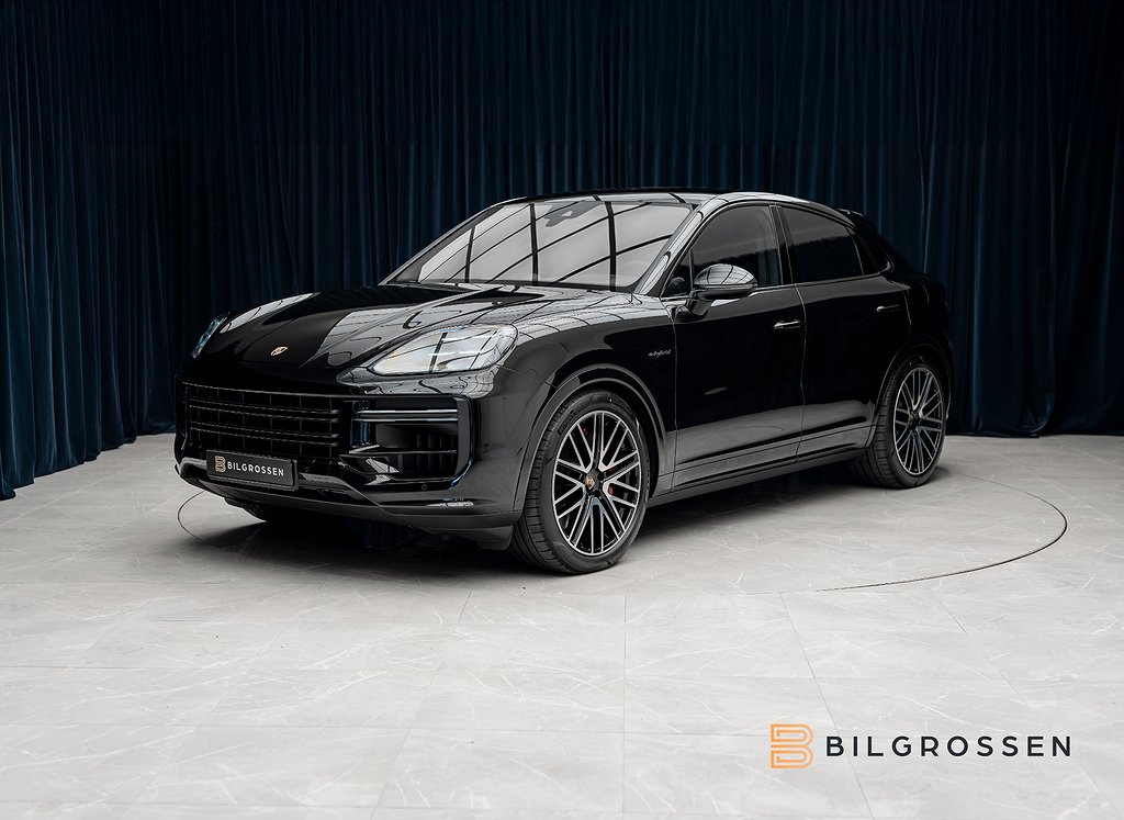 Porsche Cayenne Turbo E-Hybrid Coupé 739hk Kolfiber Burmester