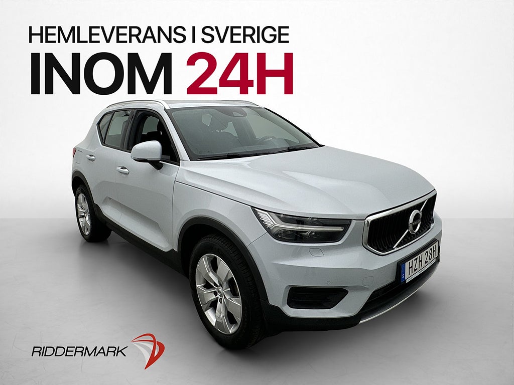 Volvo XC40 T3 163hk Momentum Värmare Adaptiv Sensorer