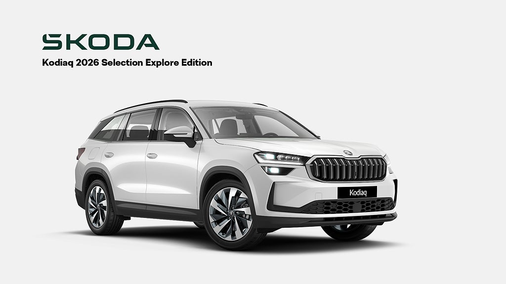Skoda Kodiaq Selection Explore Edition Plug-in Hybrid 204 hk