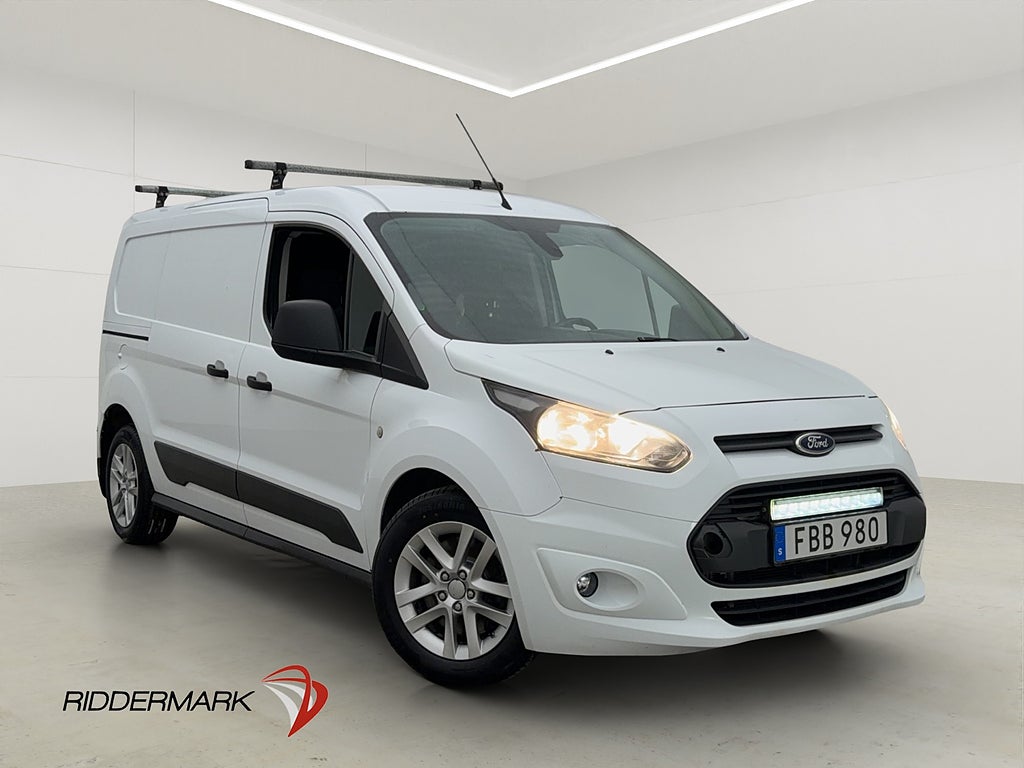 Ford Transit Connect LWB Värmare Dragkrok B-Kamera Takräcke