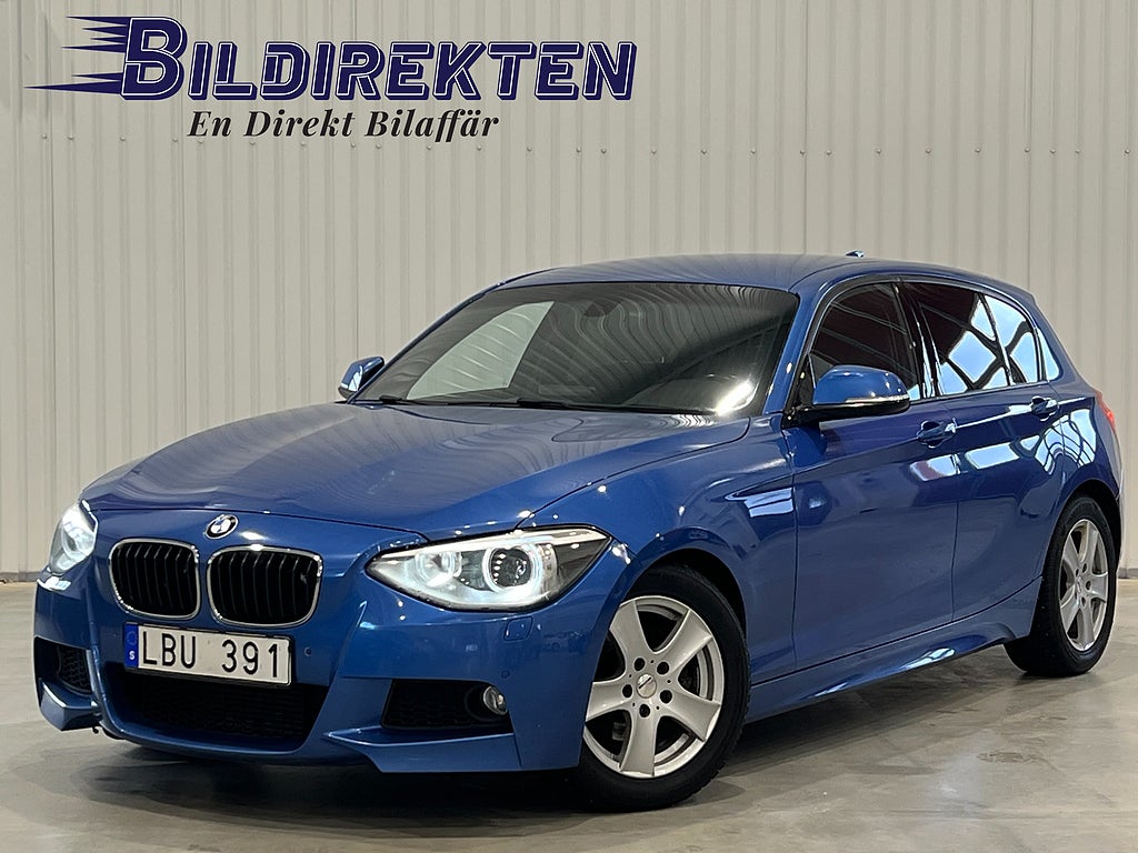 BMW 120 d 5-dörrars M Sport PDC NYSERV VÄLVÅRDAD 184 HK