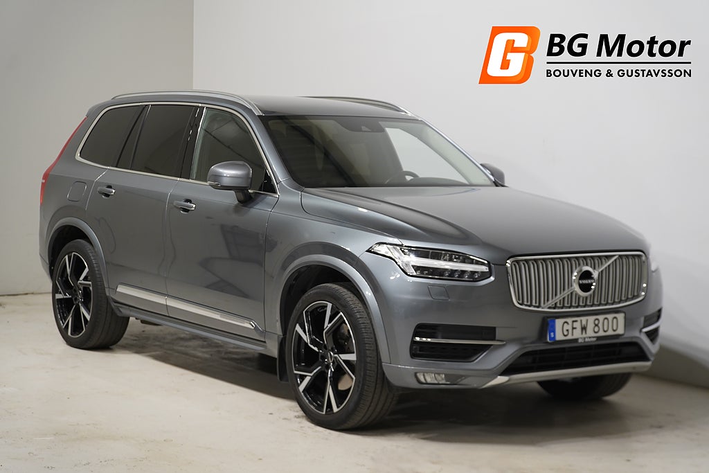 Volvo XC90 7-sits D4 190HK AWD Inscription Drag/Värmare/Backkamera