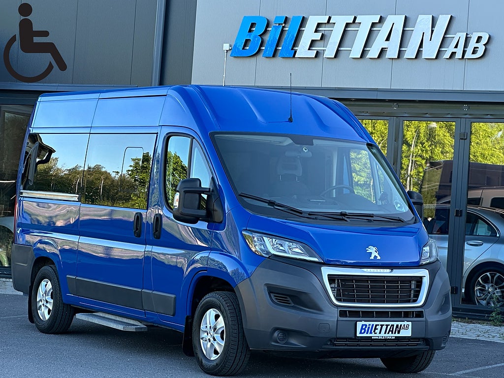 Peugeot Boxer 2,0 131hk|Handikappanpassad|Rullstol|Lyft