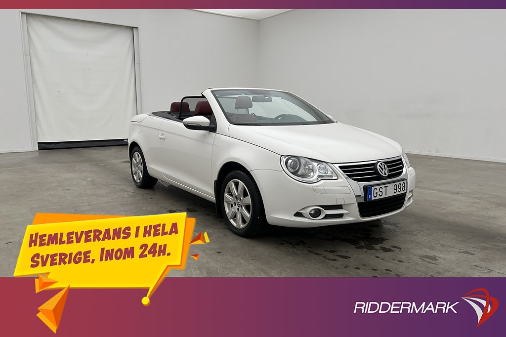 Volkswagen Eos 1.4 TSI 160hk Helskinn 1 Brukare Sensorer