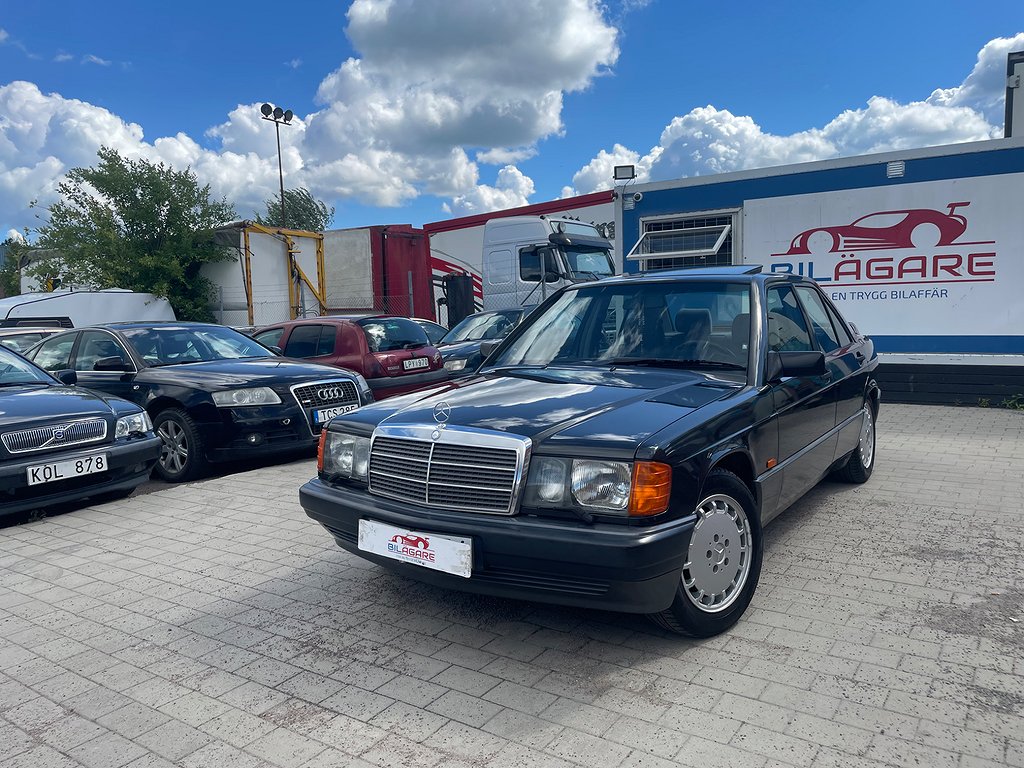 Mercedes-Benz W201 190E 1.8 4G-Tronic NYBESIKT SV-såld