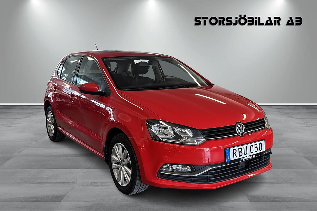 Volkswagen Polo 5-dörrar 1.2 TSI BMT Base Euro 6 Motorvärmare