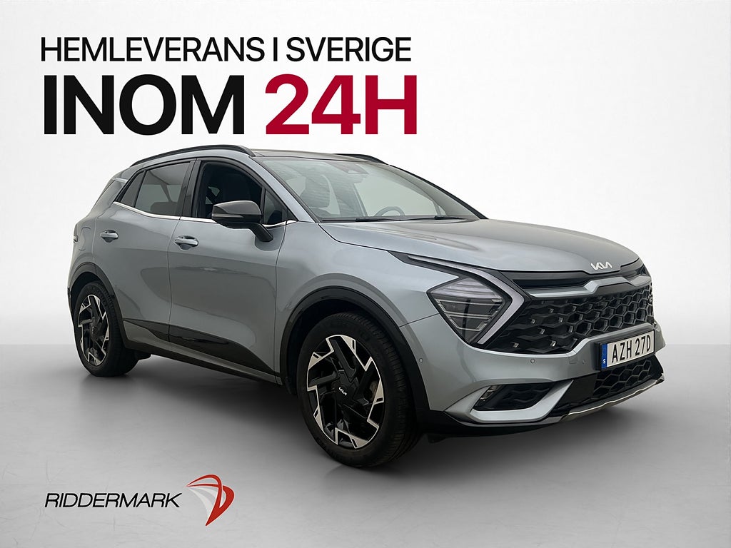 Kia Sportage PHEV AWD 265hk GT-Line Drag Pano 360° H/K Läder