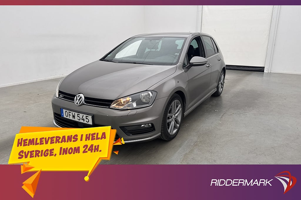 Volkswagen Golf 1.4 TSI 150hk R-Line CarPlay Adp-Farthållare