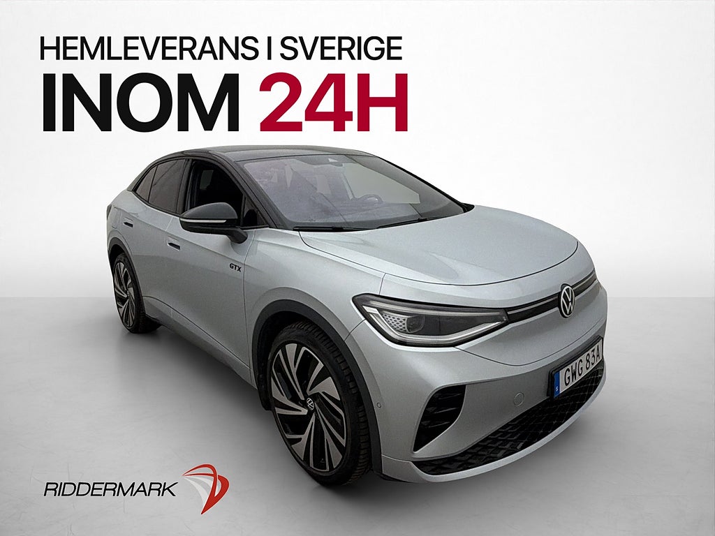 Volkswagen ID.5 GTX 77 kWh 4M 299hk 360° Värmare Dragkrok