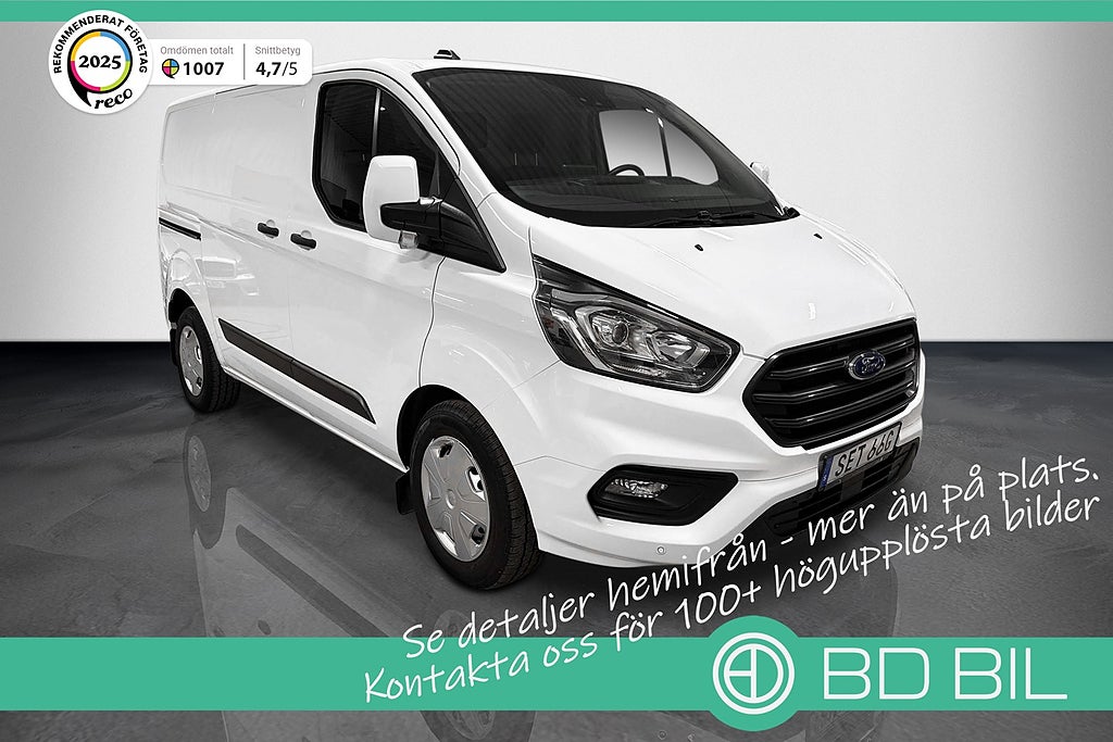 Ford Transit Custom 340 Plug-In Hybrid BACKKAMERA BELYST SKÅP MOMS