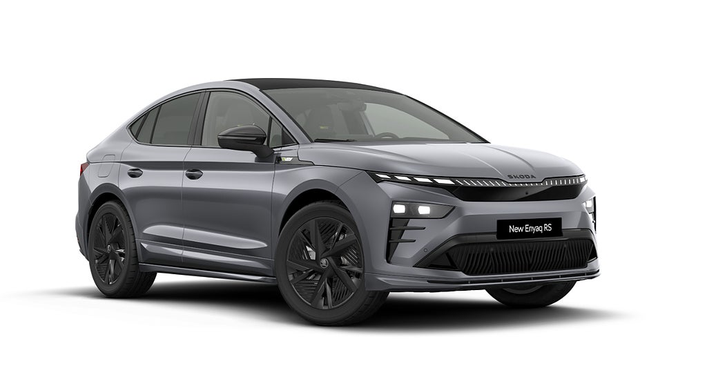 Skoda Enyaq Coupé RS 4x4 Drag/Värmare/El-Stol/360 *Lagerkampanj*