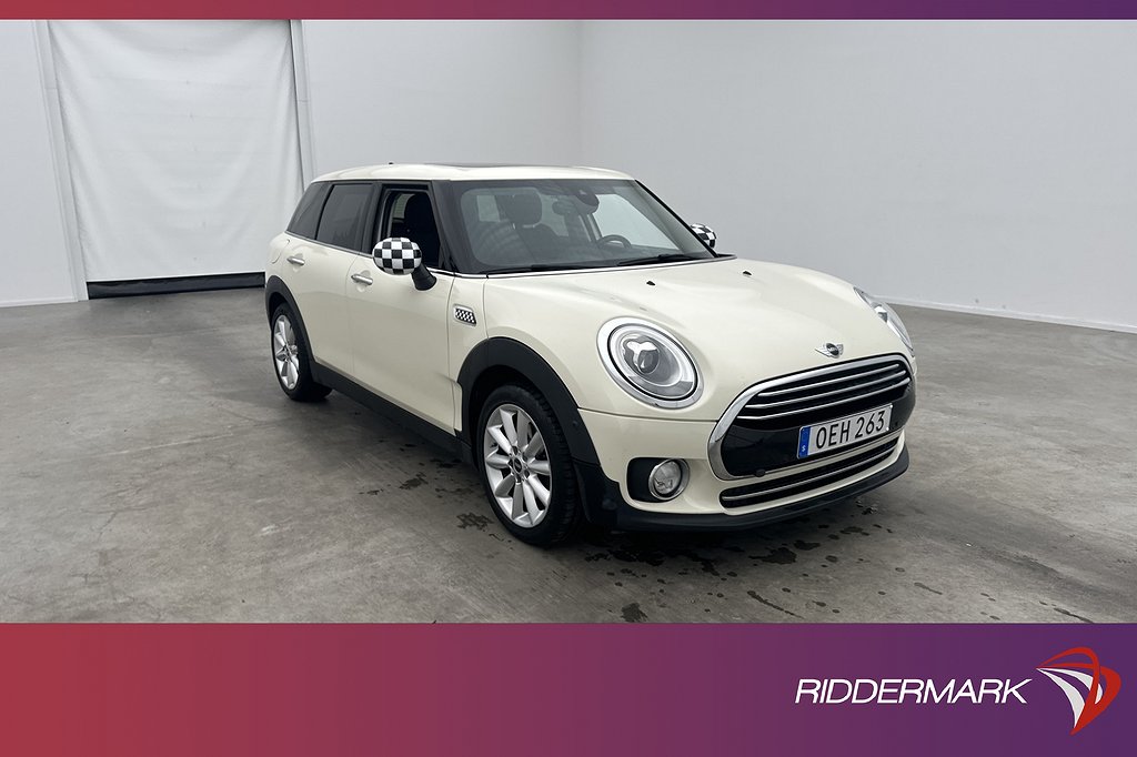 MINI Clubman D 150hk Pano Navi Sensorer Keyless 0,43l/Mil