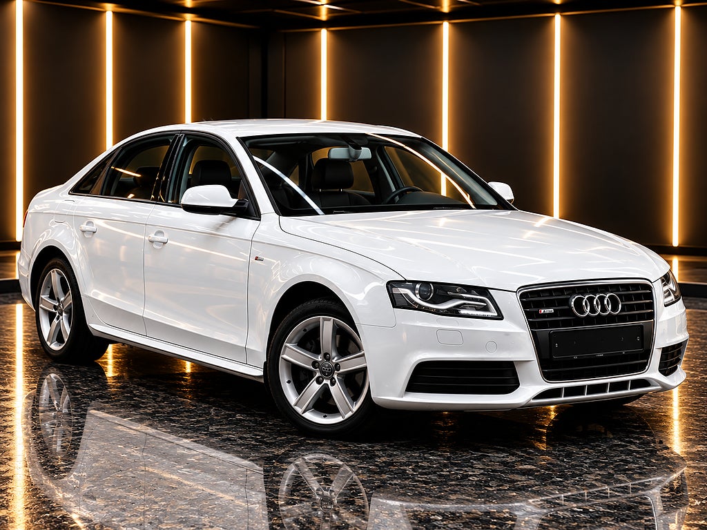 Audi A4 SEDAN 1.8TFSI AUTOMAT S-LINE XENON & LED TOPPSKICK