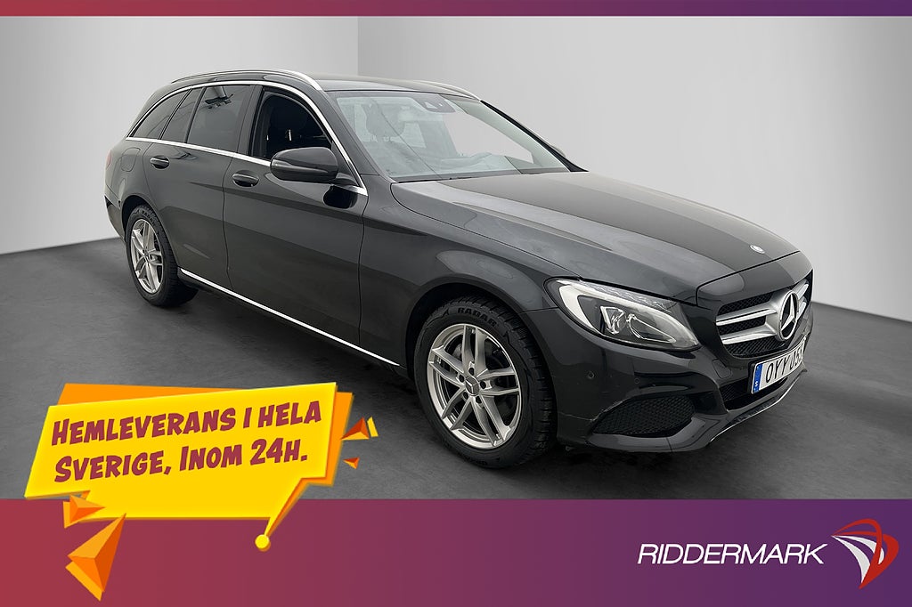 Mercedes-Benz C 220 T d 170hk 4MATIC Värm Farthållare Drag