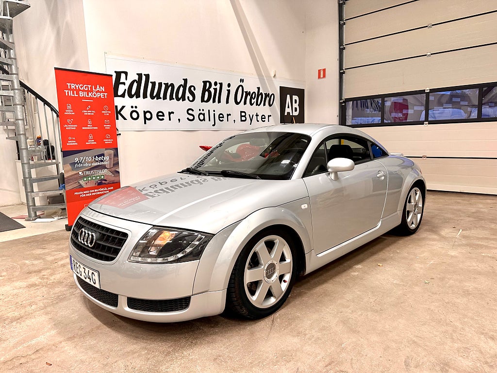Audi TT Coupé 1.8 T 180hk, Ny Besiktad 