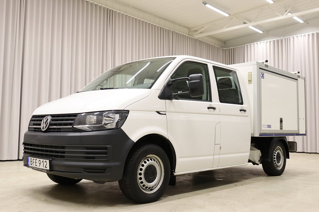 Volkswagen Transporter 4M 150HK D-Hytt Kåpa EnÄgare Leasebar