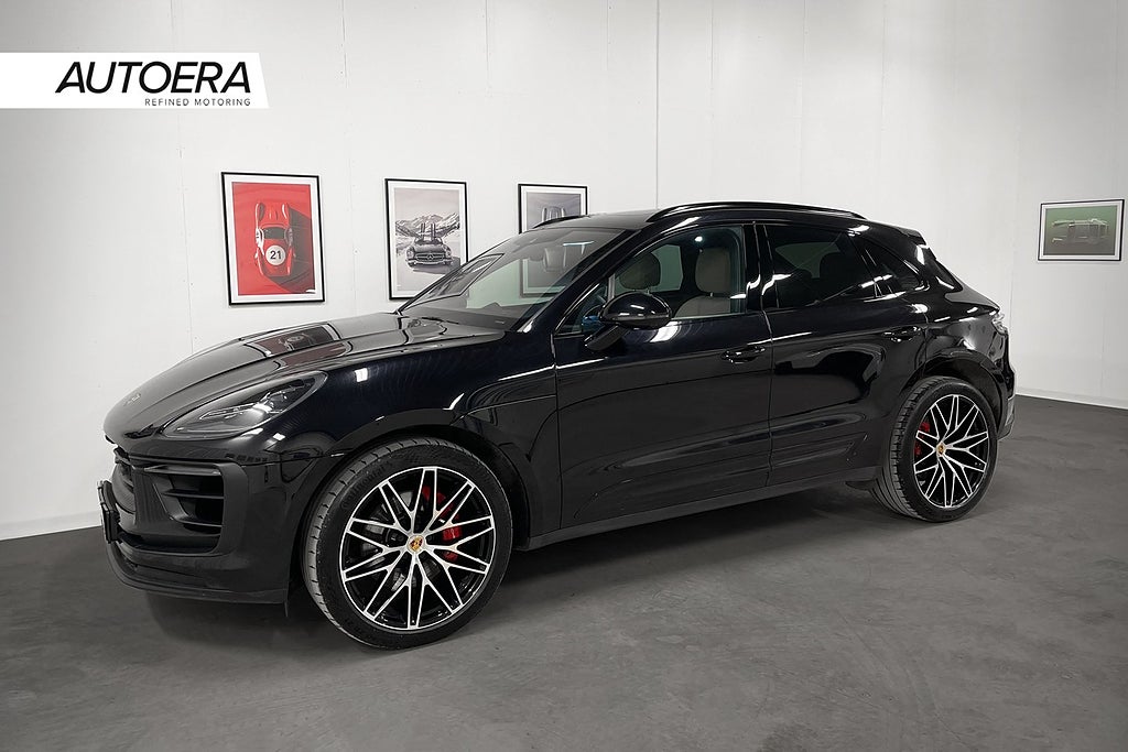 Porsche Macan S - Sportavgas/Pano/BOSE/Chrono/Värmare/Adaptiv/Drag