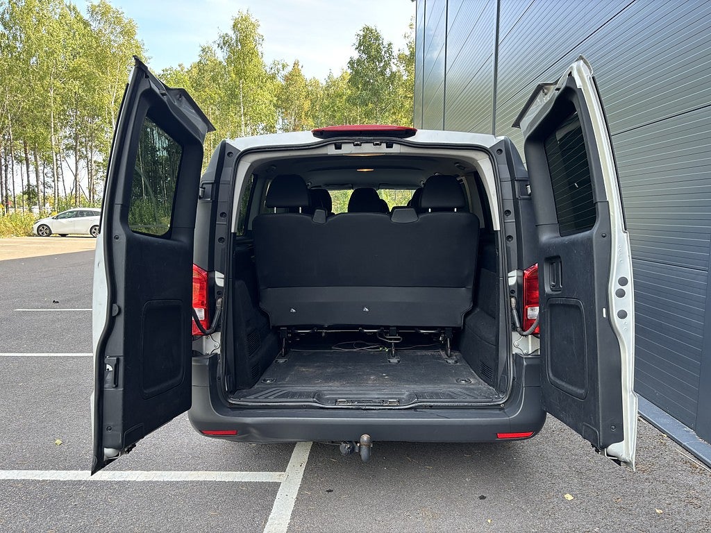 Mercedes-Benz Vito Tourer 116 CDI 3.1t 7G-Tronic Plus 9-Sits Drag Navi