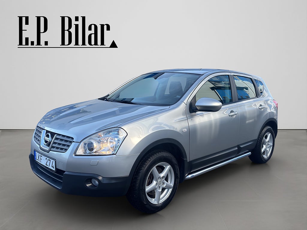 Nissan Qashqai 2.0 Euro 4/Dragkrok/Fullservad/1-ägare/Motorvärmare 
