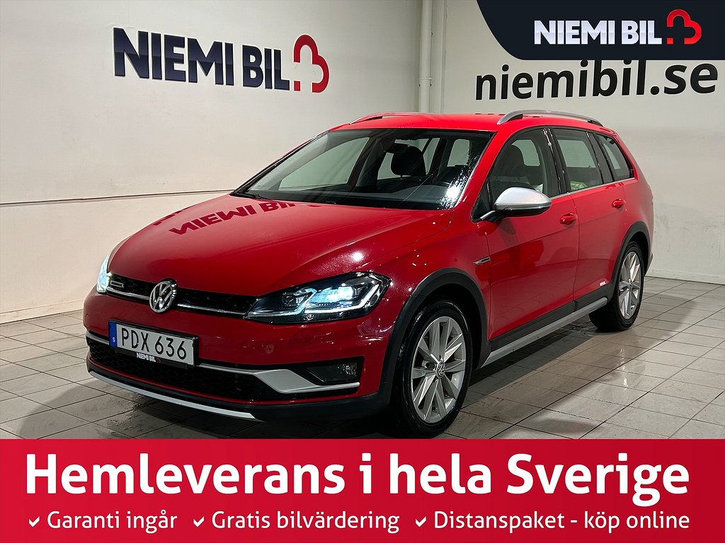 Volkswagen Golf Alltrack 2.0 AWD Dvärm Massage Kamera SoV