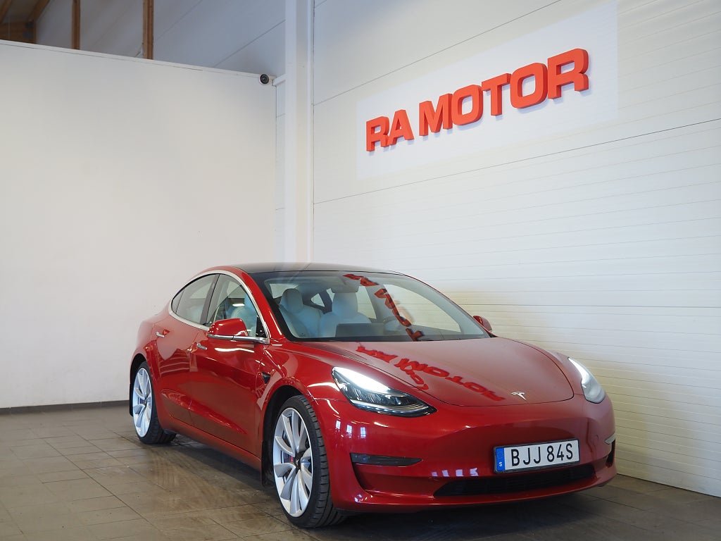 Tesla Model 3 Performance 513hk PPF Läder 20" Stiletto