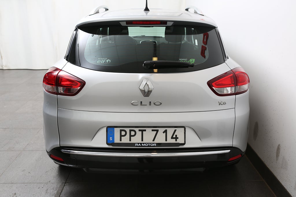 Renault Clio 0,9 TCe 90hk Sport Tourer 1ägare Motorvärmare 2014