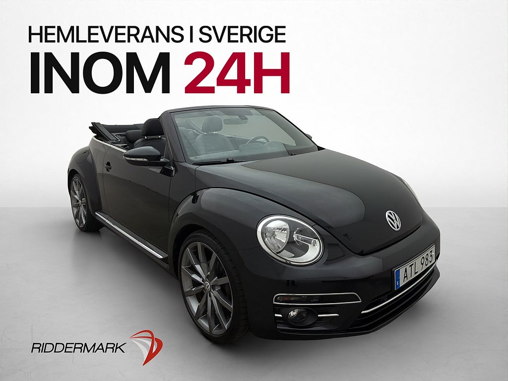 Volkswagen Beetle Cabriolet TSI 150hk Premium Fender Skinn