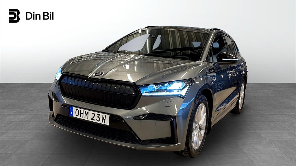 Skoda Enyaq Sportline 80X Drag elstol 265 hk