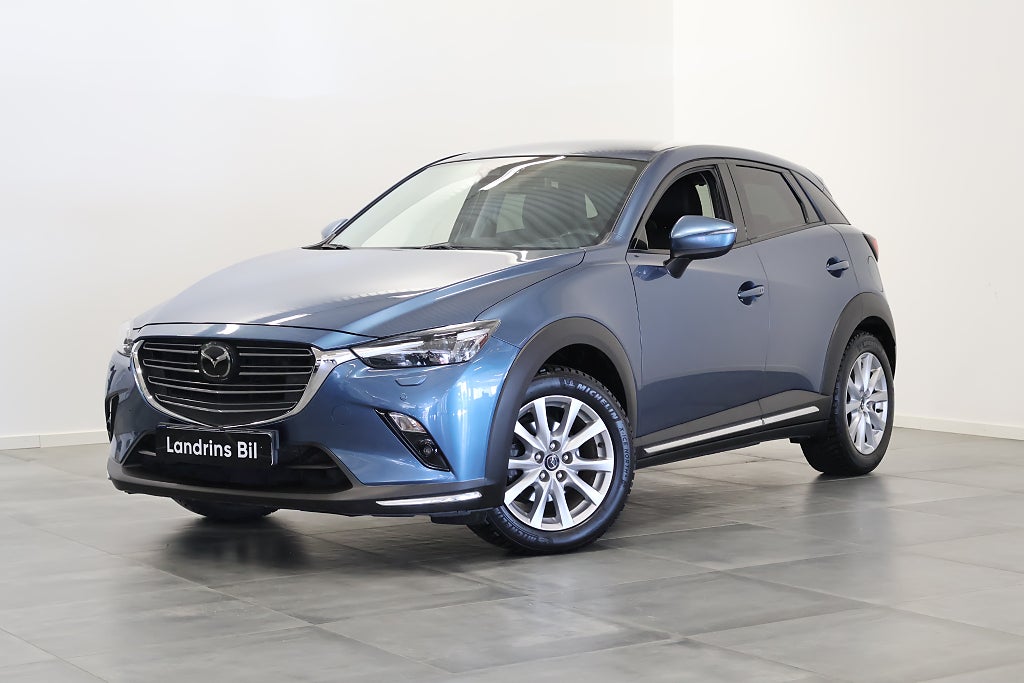 Mazda CX-3 2.0 SKYACTIV-G AWD Optimum V-Hjul B-Kam HuD Navi Bose 