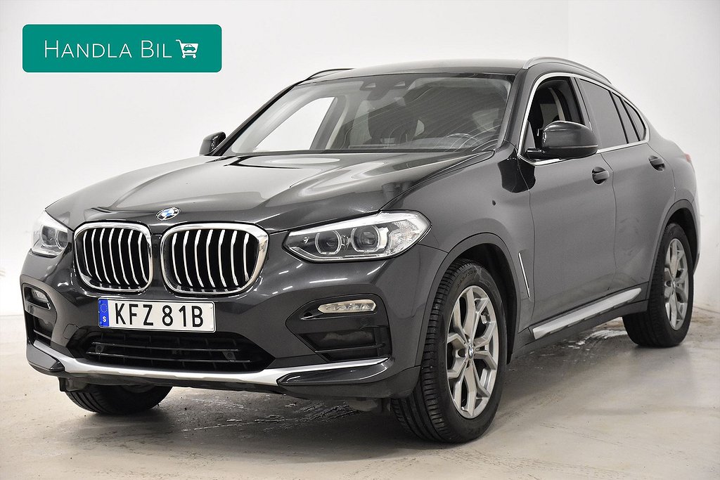 BMW X4 xDrive20i Aut Drag Navi HiFi SoV-Hjul 184hk