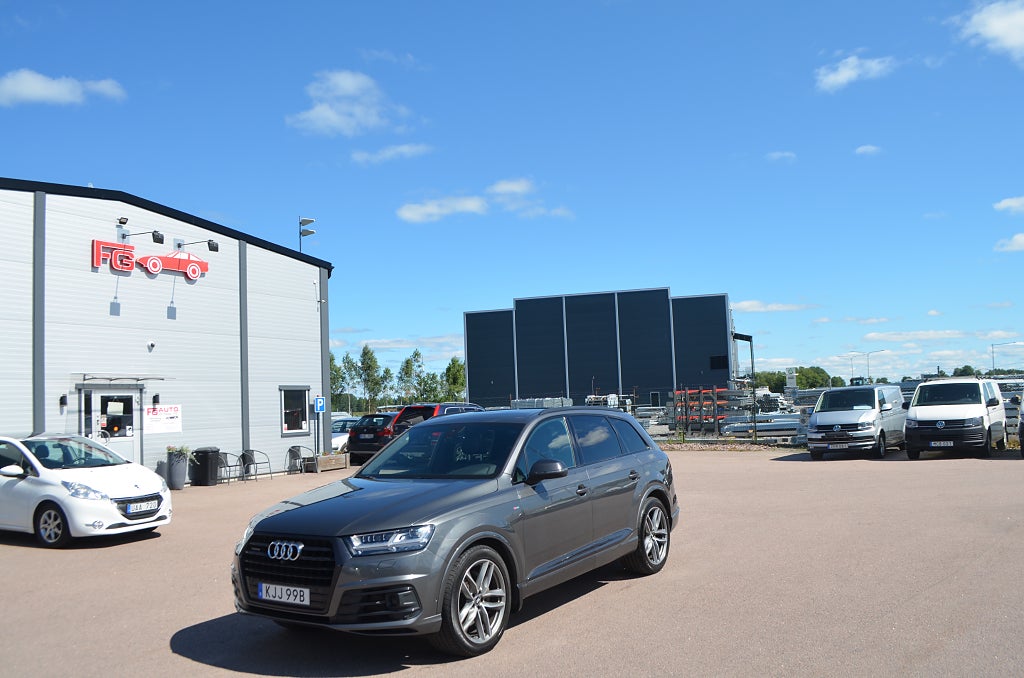 Audi Q7 50 TDI Q 286 hk S-Line MATRIX D-Värmare Navi Euro 6