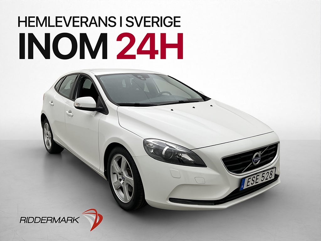 Volvo V40 T2 122hk Nyservad Isofix 0.55l/mil låg skatt