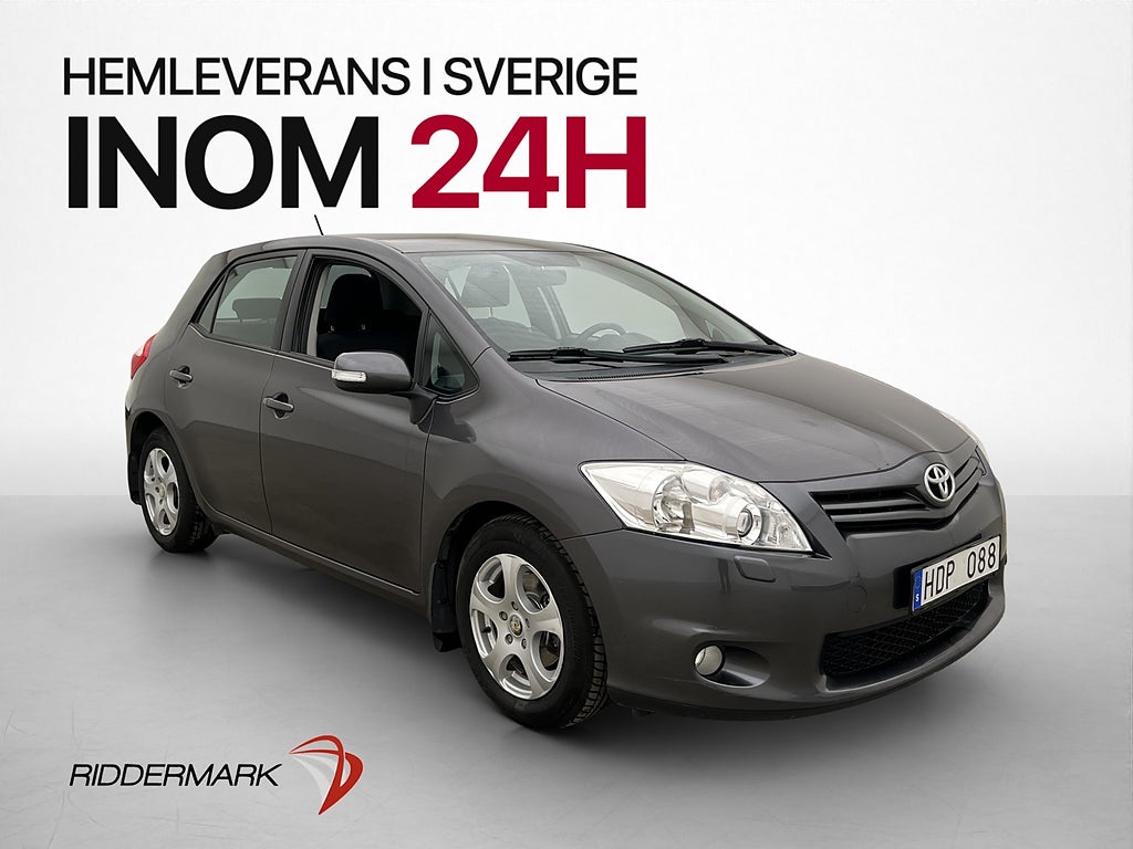 Toyota Auris 1.4 D-4D 90hk M-Värmare Farthållare