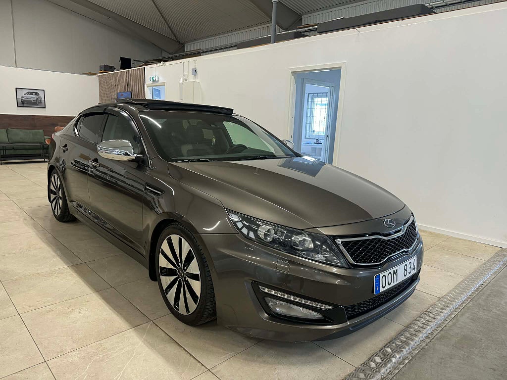 Kia Optima 1.7 CRDi Executive, Panorama GPS Skinn Full utrustad