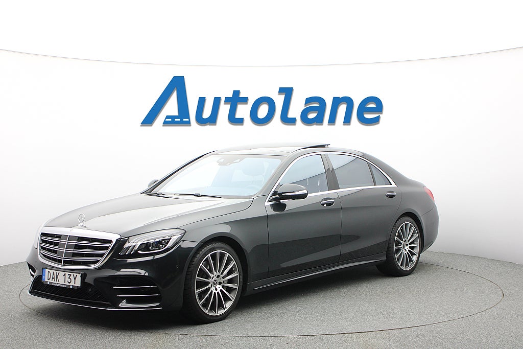 Mercedes-Benz S 400 d AMG, Burmester®, 360°, Panorama, Massage 340hk