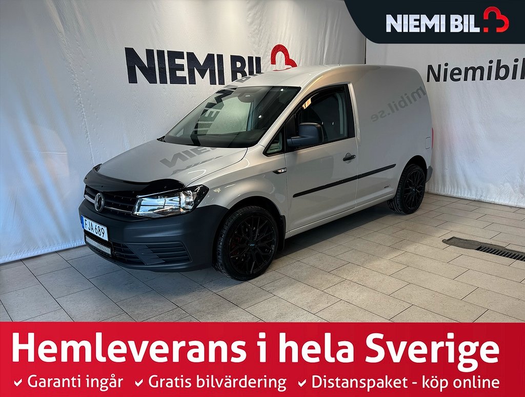 Volkswagen Caddy Van 2.0 TDI Aut VAT/Drag/Diesel heater/B&W