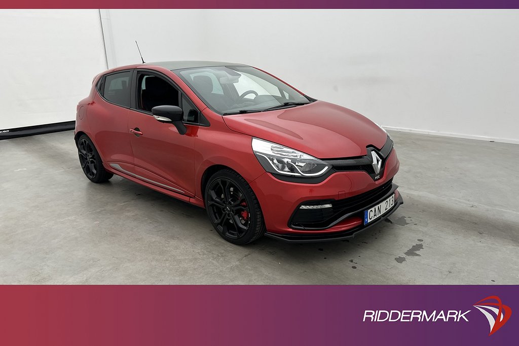 Renault Clio RS 1.6 TCe EDC 200hk Skinn Navi Maxton